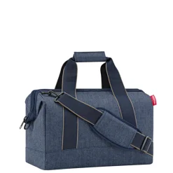 Kleine Reistassen|Handbagage Reistassen>Reisenthel Travelling Allrounder M herringbone dark blue