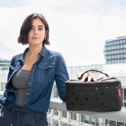 Beautycases>Reisenthel Travelling Beautycase glossy dots black