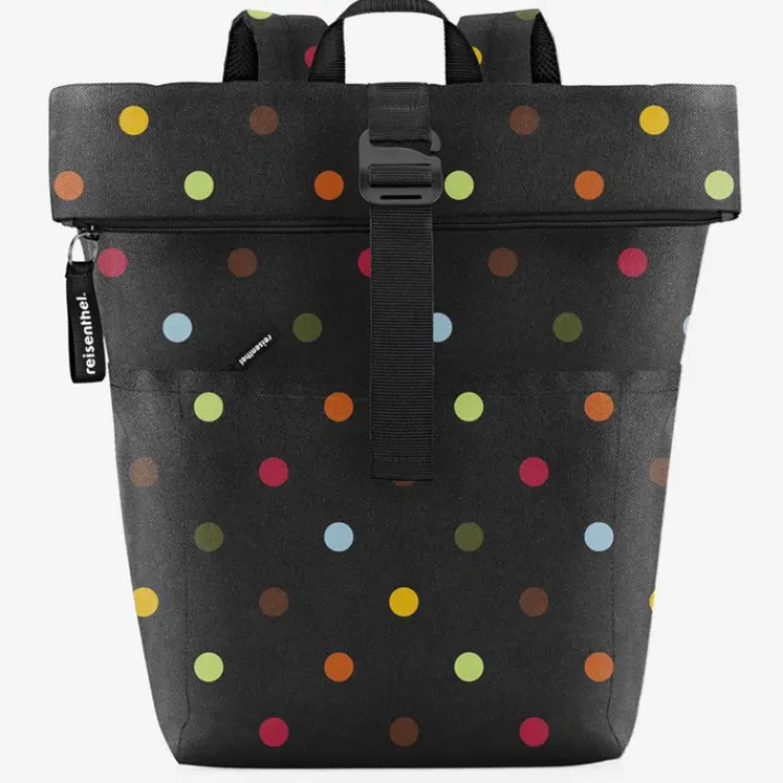 Schoolrugzak|Daypack>Reisenthel Travelling Rolltop Backpack dots