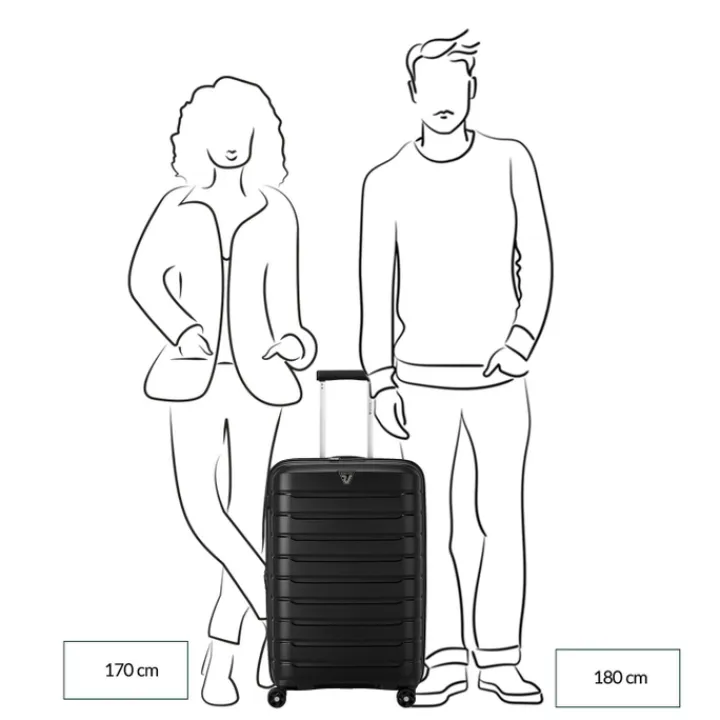 Reiskoffers|Harde Koffers>Roncato B-Flying Expandable Trolley 68 cobalt blue