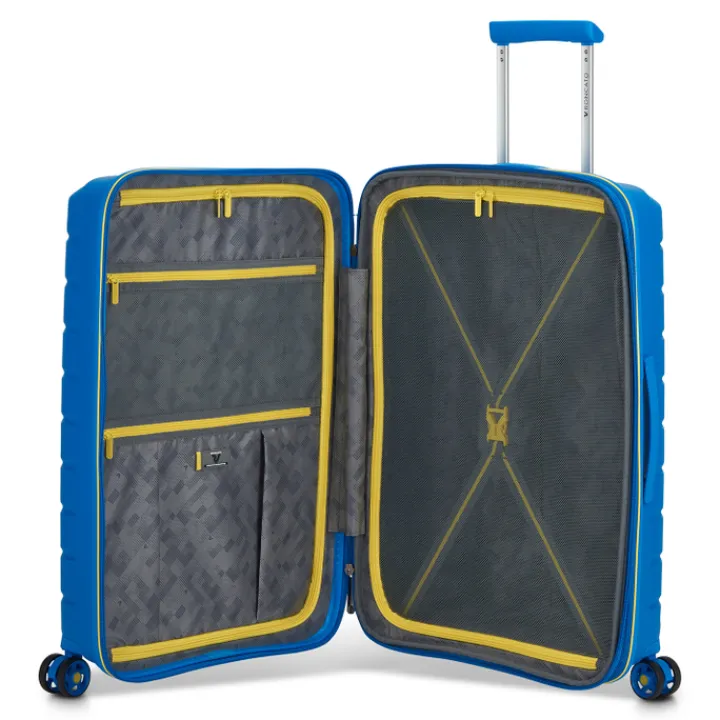 Reiskoffers|Harde Koffers>Roncato B-Flying Expandable Trolley 68 cobalt blue