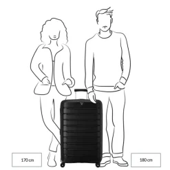 Reiskoffers|Lichtgewicht Koffers>Roncato B-Flying Expandable Trolley 78 spot pink