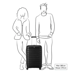 Reiskoffers|Harde Koffers>Roncato B-Flying Expandable Trolley 68 spot apricot orange