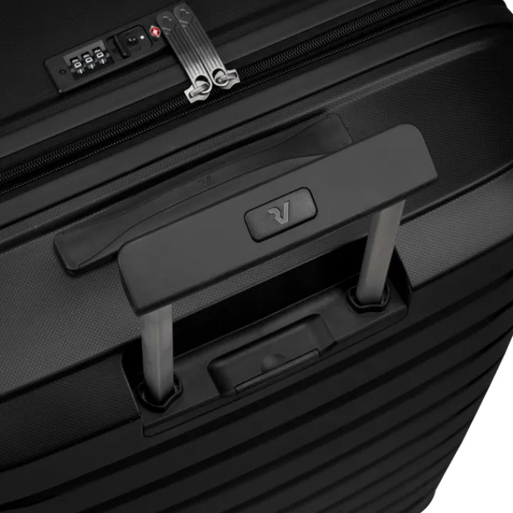 Easyjet Trolleys|Handbagage Trolleys>Roncato B-Flying Expandable Trolley 55 nero