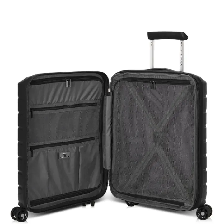 Easyjet Trolleys|Handbagage Trolleys>Roncato B-Flying Expandable Trolley 55 nero