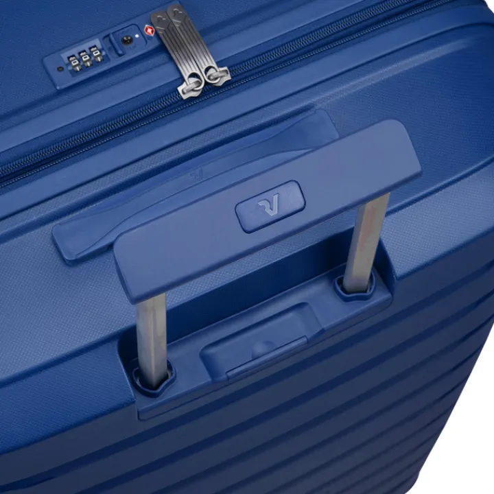 Reiskoffers|Lichtgewicht Koffers>Roncato B-Flying Expandable Trolley 78 blu notte