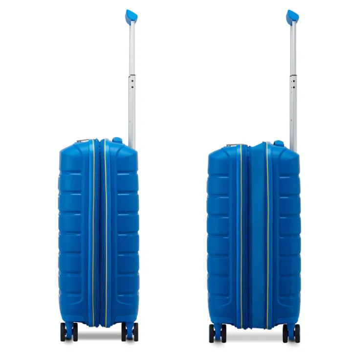 Transavia Trolleys|Easyjet Trolleys>Roncato B-Flying Expandable Trolley 55 cobalt blue