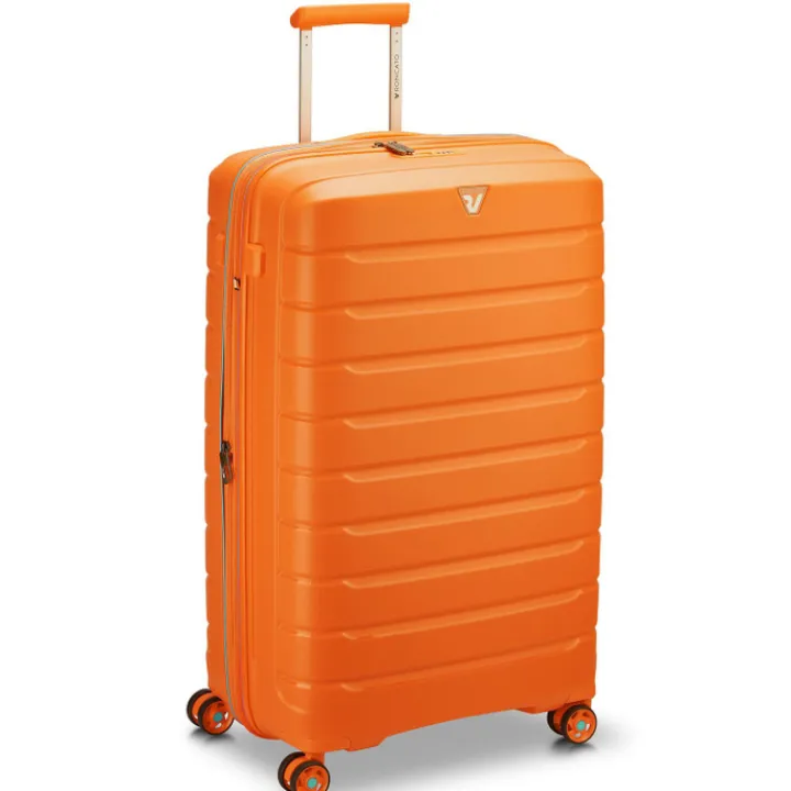 Reiskoffers|Lichtgewicht Koffers>Roncato B-Flying Expandable Trolley 78 spot apricot orange