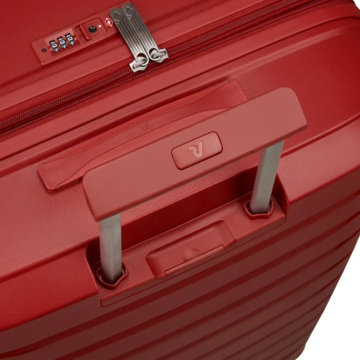 Reiskoffers|Harde Koffers>Roncato B-Flying Expandable Trolley 68 rosso