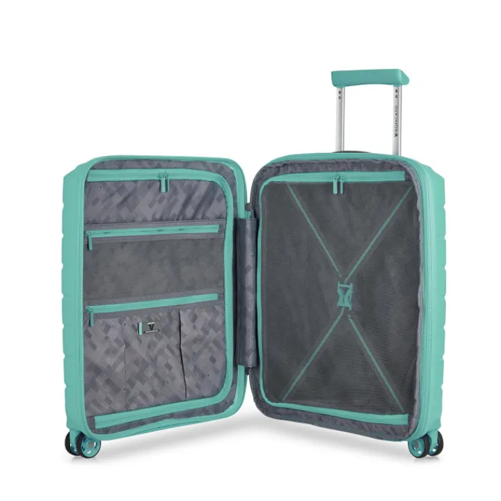 Transavia Trolleys|Easyjet Trolleys>Roncato B-Flying Expandable Trolley 55 salvia