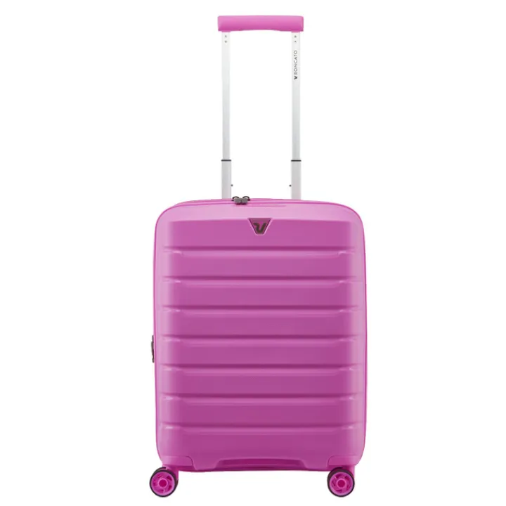 Transavia Trolleys|Easyjet Trolleys>Roncato B-Flying Expandable Trolley 55 spot pink