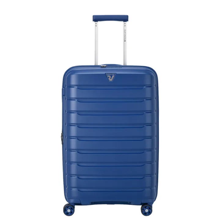 Reiskoffers|Harde Koffers>Roncato B-Flying Expandable Trolley 68 blu notte