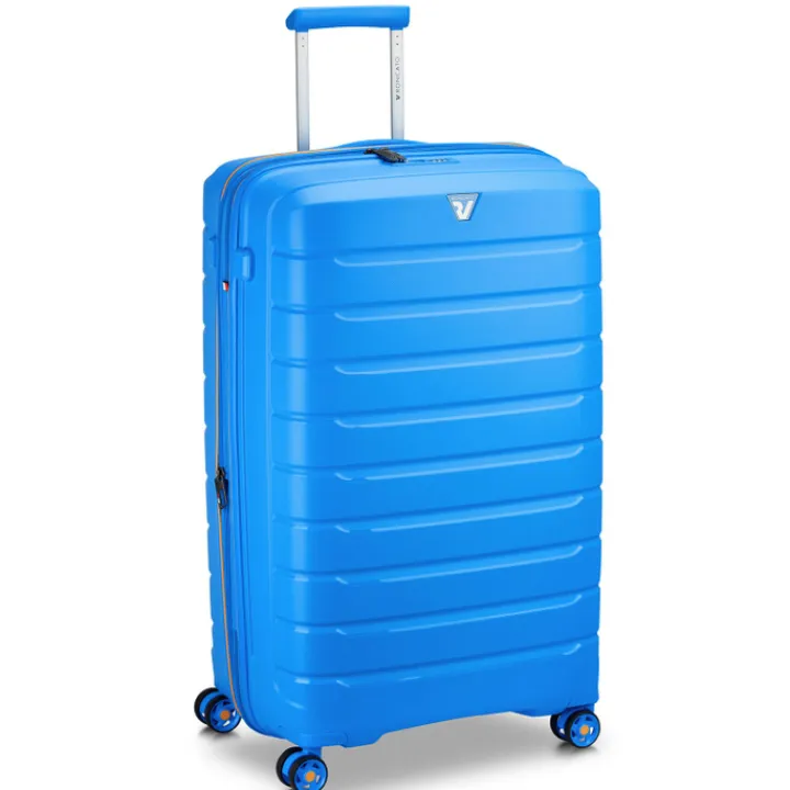 Reiskoffers|Lichtgewicht Koffers>Roncato B-Flying Expandable Trolley 78 spot sky blue