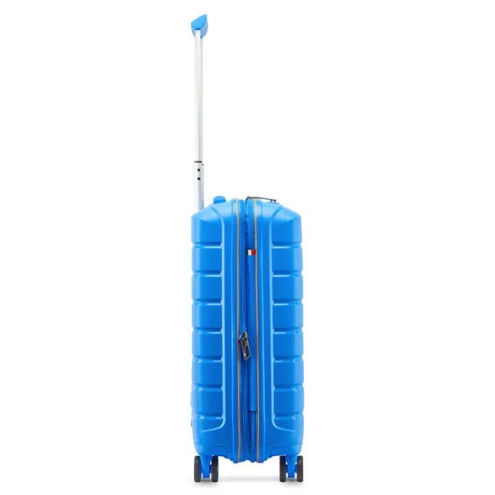 Transavia Trolleys|Easyjet Trolleys>Roncato B-Flying Expandable Trolley 55 spot sky blue