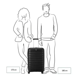 Reiskoffers|Harde Koffers>Roncato B-Flying Expandable Trolley 68 brilliant green
