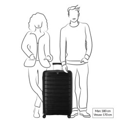 Reiskoffers|Lichtgewicht Koffers>Roncato B-Flying Expandable Trolley 78 spot cyber lime