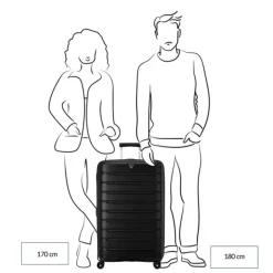 Reistrolleys|Reiskoffers>Roncato B-Flying Expandable Trolley 78 flyingorchid