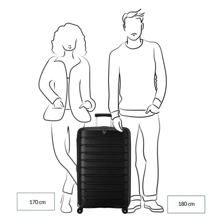 Reistrolleys|Reiskoffers>Roncato B-Flying Expandable Trolley 78 flyingorchid