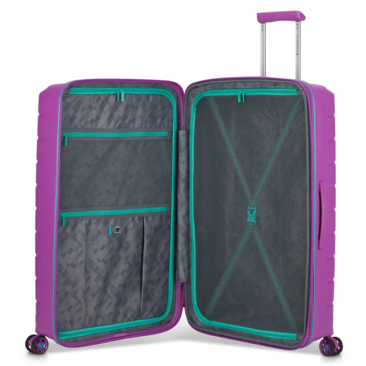 Reistrolleys|Reiskoffers>Roncato B-Flying Expandable Trolley 78 flyingorchid