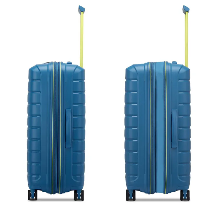 Reiskoffers|Harde Koffers>Roncato B-Flying Move Expandable Trolley 68 blu laguna