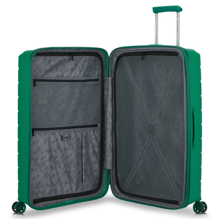 Reiskoffers|Lichtgewicht Koffers>Roncato B-Flying Move Expandable Trolley 78 brilliant green