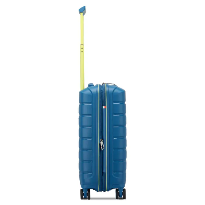 Transavia Trolleys|Easyjet Trolleys>Roncato B-Flying Move Expandable Cabin Trolley 55 blu laguna