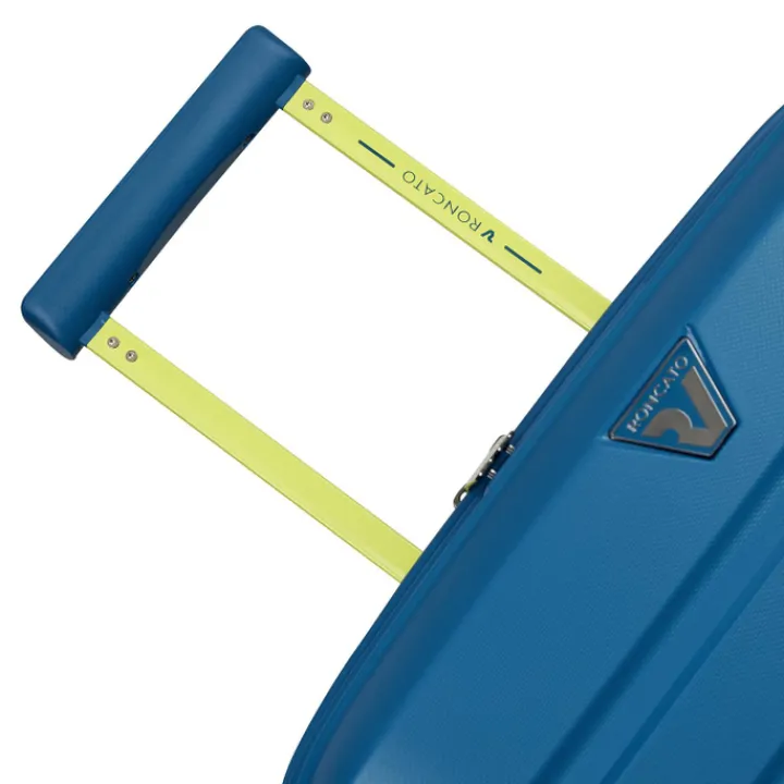 Transavia Trolleys|Easyjet Trolleys>Roncato B-Flying Move Expandable Cabin Trolley 55 blu laguna