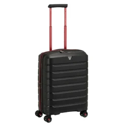 Transavia Trolleys|Easyjet Trolleys>Roncato B-Flying Move Expandable Cabin Trolley 55 nero fumo