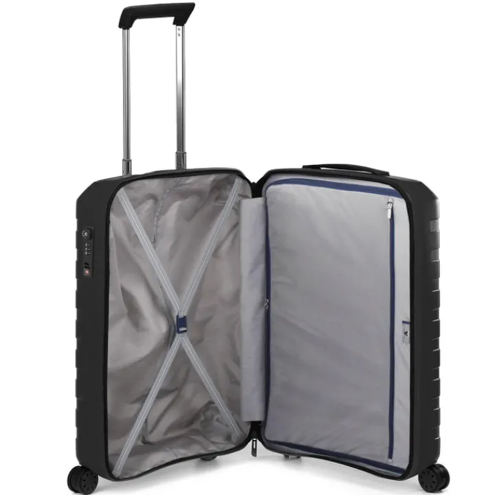 Transavia Trolleys|Ryanair Trolleys>Roncato Box Sport 2.0 Trolley 55 nero