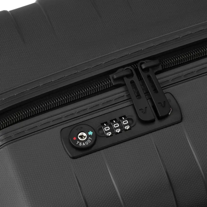 Transavia Trolleys|Ryanair Trolleys>Roncato Box Sport 2.0 Trolley 55 nero