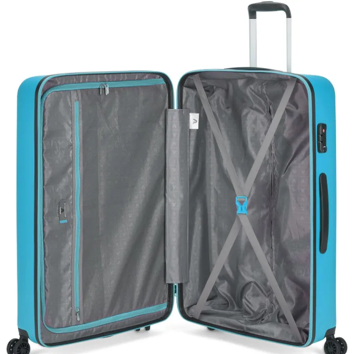 Reiskoffers|Harde Koffers>Roncato Ibiza Large Trolley 75 turchese