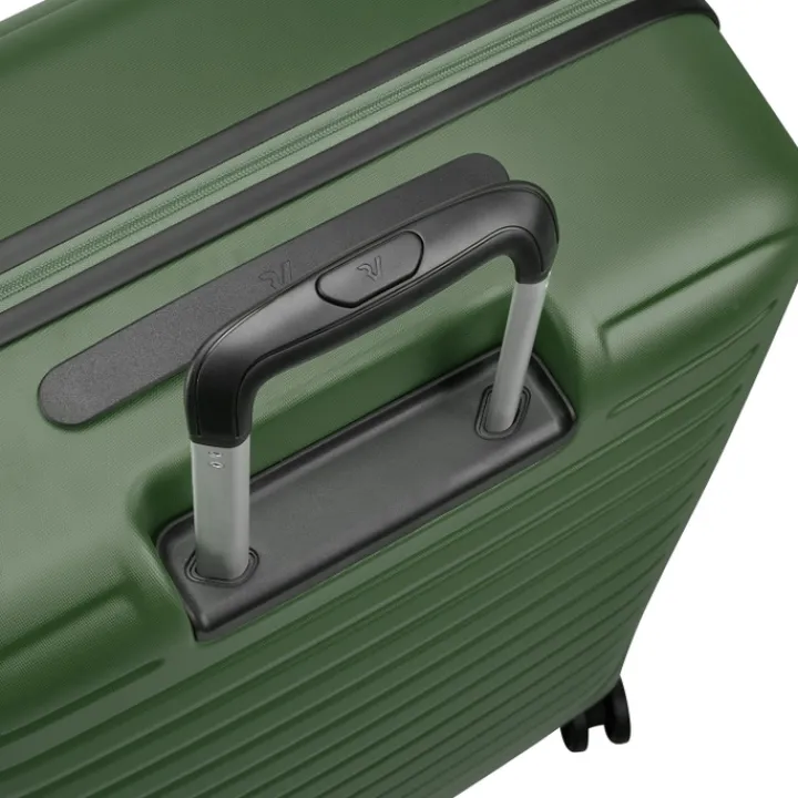 Reiskoffers|Harde Koffers>Roncato Ibiza Medium Trolley 65 verde militare