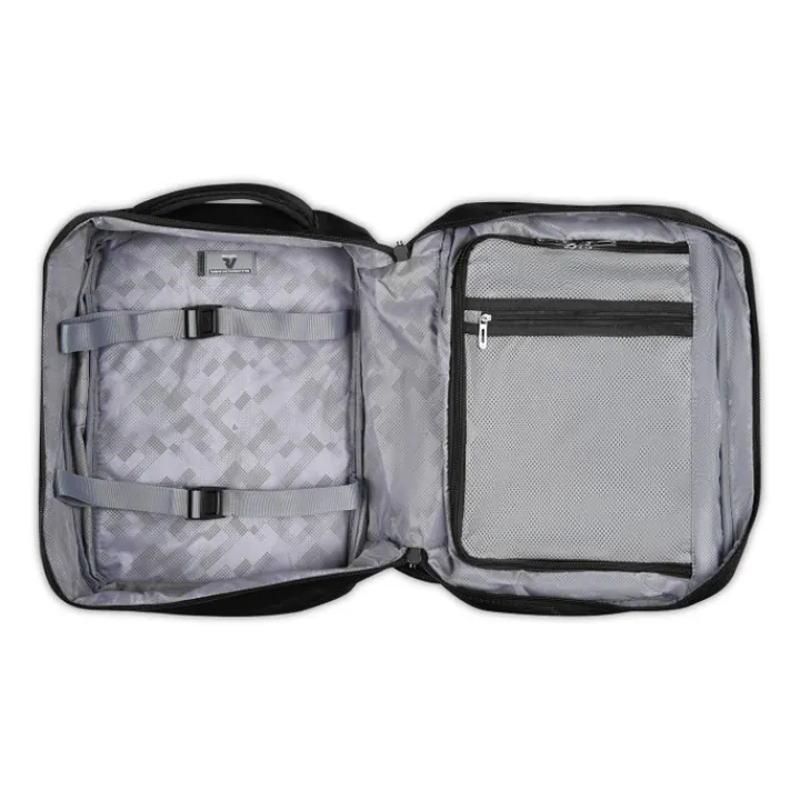 Kleine Reistassen|Handbagage Reistassen>Roncato Ironik 2.0 Mini Expandable Underseater Backpack black