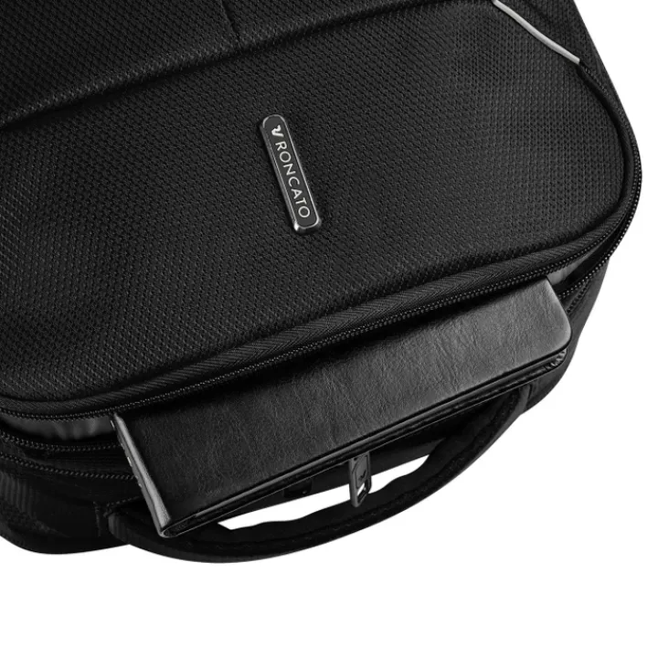Kleine Reistassen|Handbagage Reistassen>Roncato Ironik 2.0 Mini Expandable Underseater Backpack black