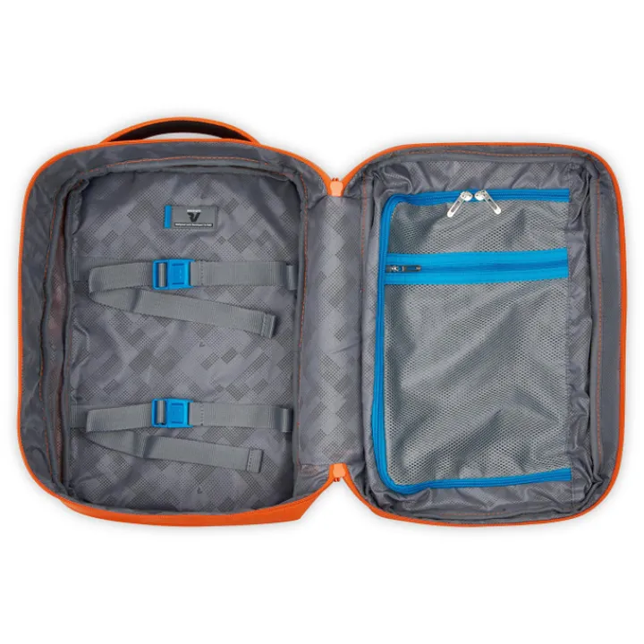 Kleine Reistassen|Handbagage Reistassen>Roncato Ironik 2.0 Mini Expandable Underseater Backpack brilliant orange