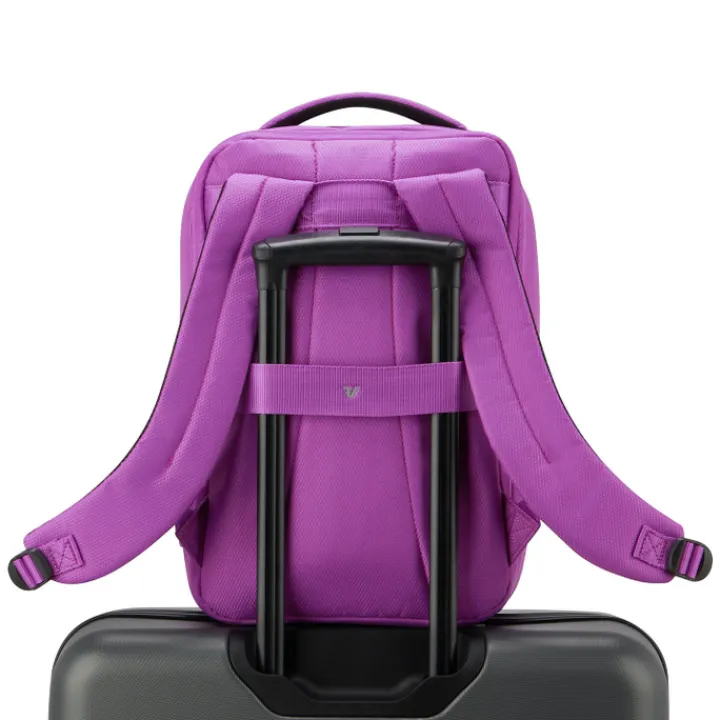 Kleine Reistassen|Handbagage Reistassen>Roncato Ironik 2.0 Mini Expandable Underseater Backpack magenta