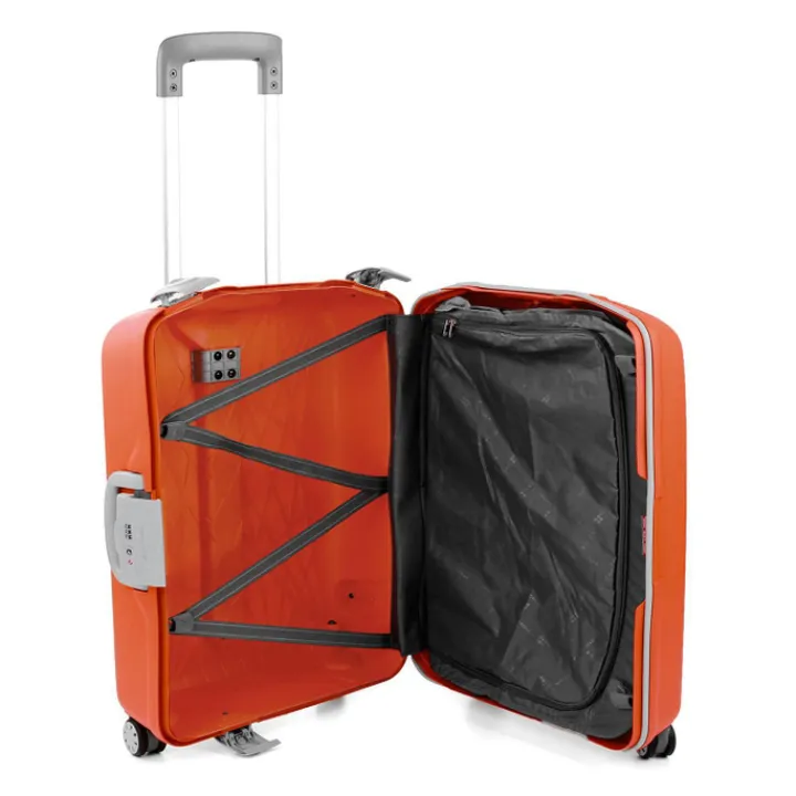 Transavia Trolleys|Ryanair Trolleys>Roncato Light 4 Wiel Cabin Trolley 55 papaia