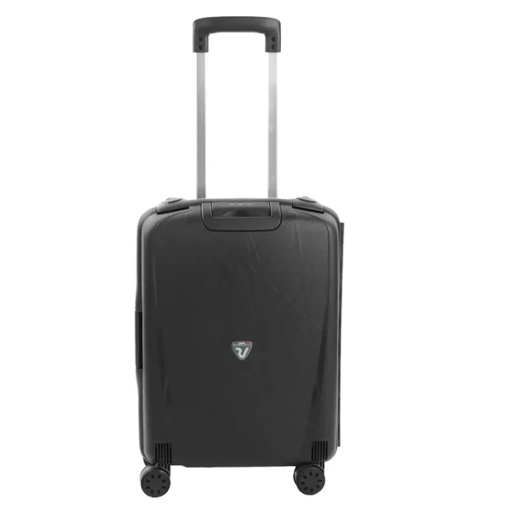 Transavia Trolleys|Ryanair Trolleys>Roncato Light 4 Wiel Cabin Trolley 55 nero