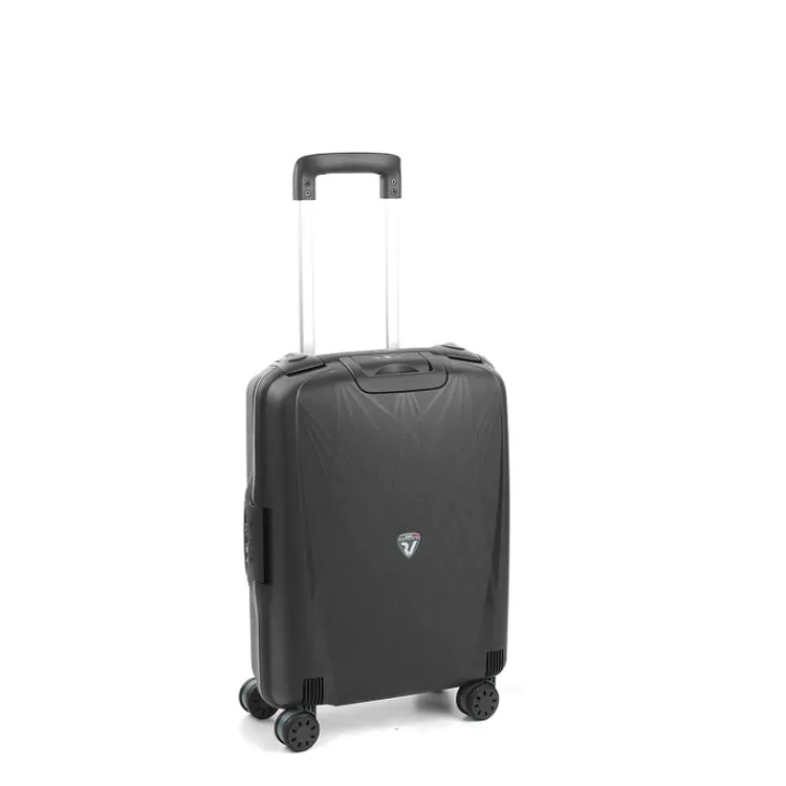 Transavia Trolleys|Ryanair Trolleys>Roncato Light 4 Wiel Cabin Trolley 55 nero