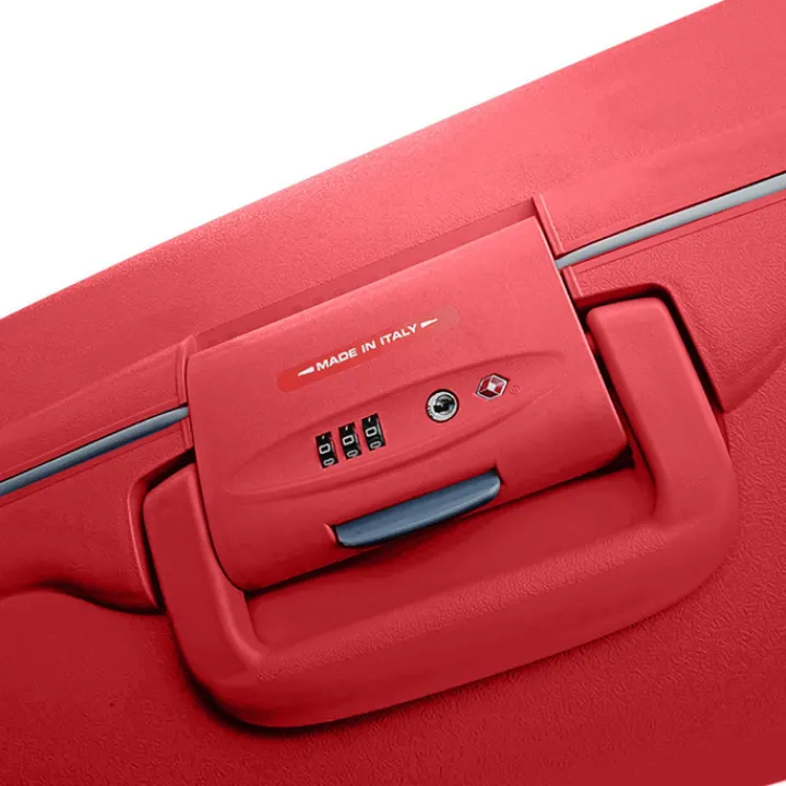 Reiskoffers|Harde Koffers>Roncato Light 4 Wiel Trolley 75 rosso