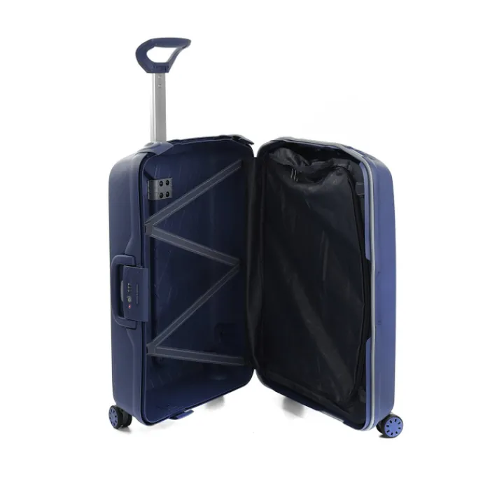 Reiskoffers|Harde Koffers>Roncato Light 4 Wiel Trolley 68 navy blue