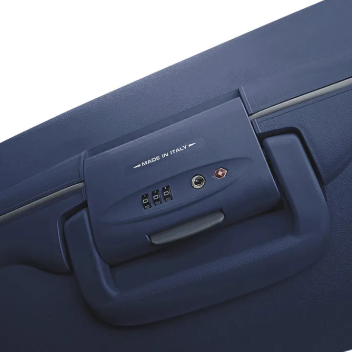 Reiskoffers|Harde Koffers>Roncato Light 4 Wiel Trolley 68 navy blue