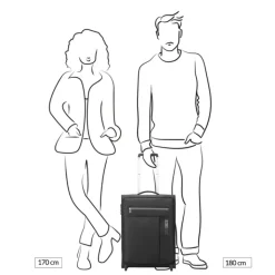 Transavia Trolleys|Ryanair Trolleys>Roncato Lite Soft 2 Wheel Cabin Trolley cyber lime
