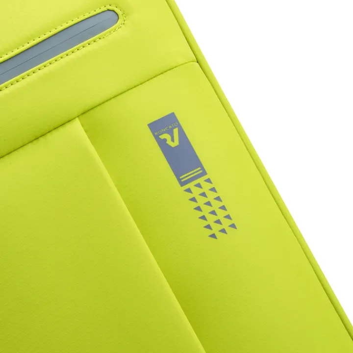 Transavia Trolleys|Ryanair Trolleys>Roncato Lite Soft 2 Wheel Cabin Trolley cyber lime