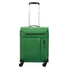 Transavia Trolleys|Ryanair Trolleys>Roncato Lite Soft 4 Wheel Cabin Trolley brilliant green