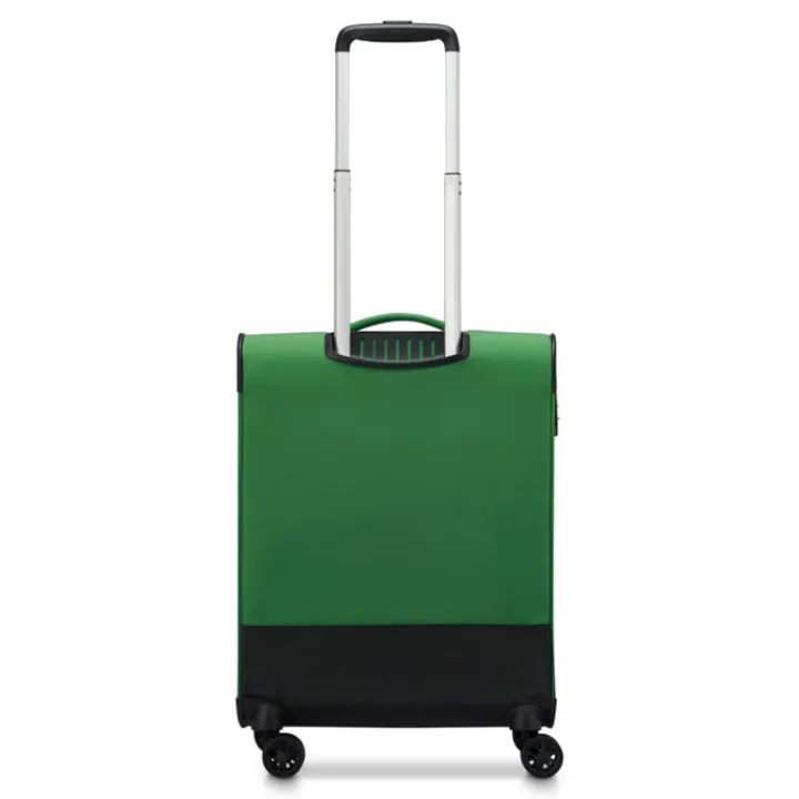 Transavia Trolleys|Ryanair Trolleys>Roncato Lite Soft 4 Wheel Cabin Trolley brilliant green