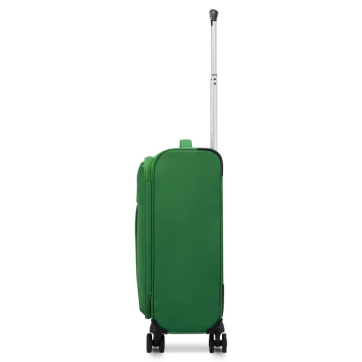 Transavia Trolleys|Ryanair Trolleys>Roncato Lite Soft 4 Wheel Cabin Trolley brilliant green