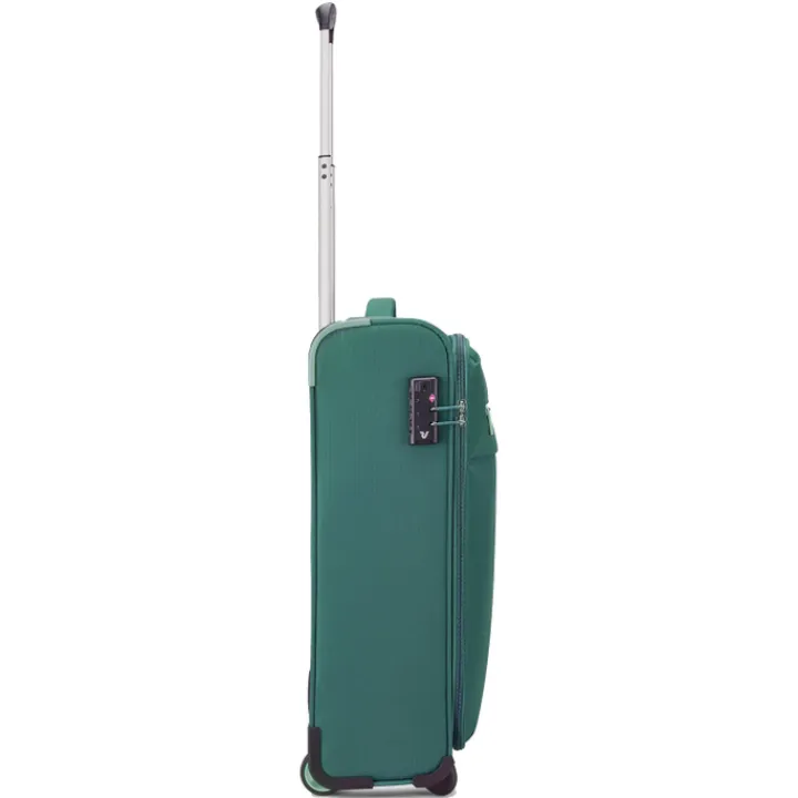 Transavia Trolleys|Ryanair Trolleys>Roncato Lite Soft 2 Wheel Cabin Trolley verde bottiglia