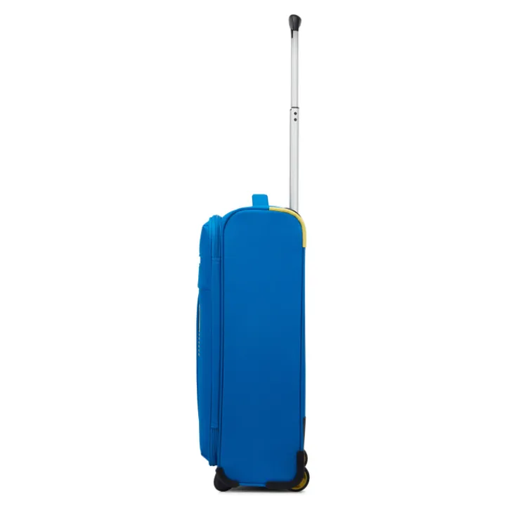 Transavia Trolleys|Ryanair Trolleys>Roncato Lite Soft 2 Wheel Cabin Trolley cobalt blue