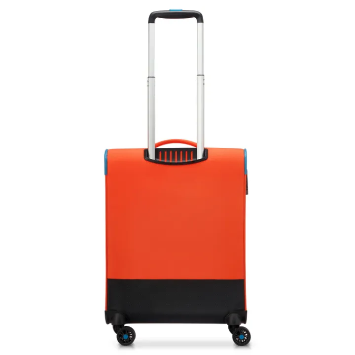 Transavia Trolleys|Ryanair Trolleys>Roncato Lite Soft 4 Wheel Cabin Trolley brilliant orange